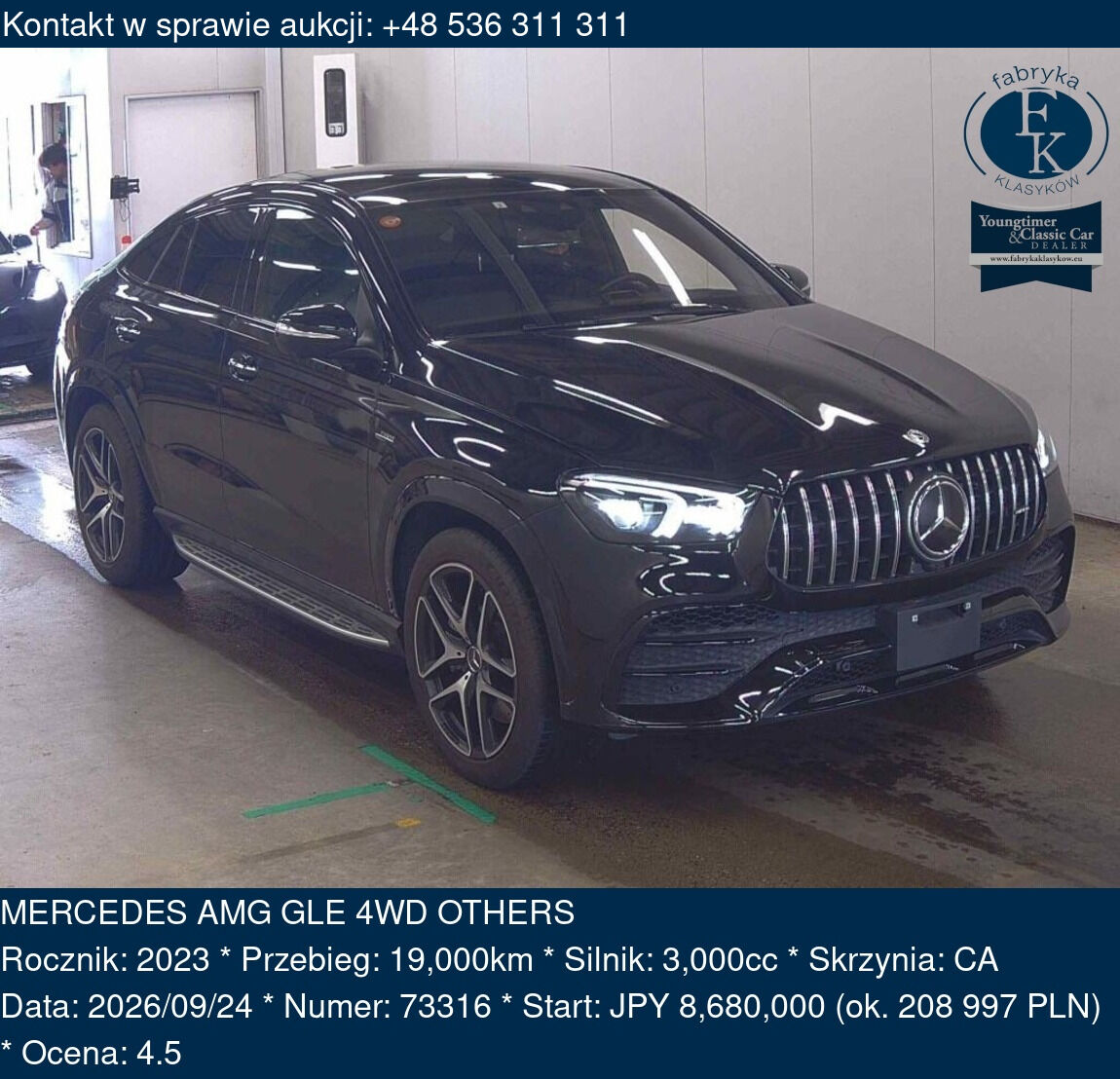 MERCEDES AMG GLE 4WD OTHERS 2023 - zdjęcie 2