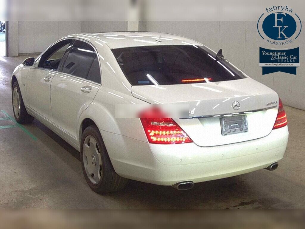 MERCEDES BENZ S-CLASS 4D S600 LONG 2007 - zdjęcie 4