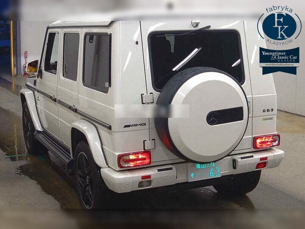 MERCEDES AMG G-CLASS 4WD G63 2016 - zdjęcie 4