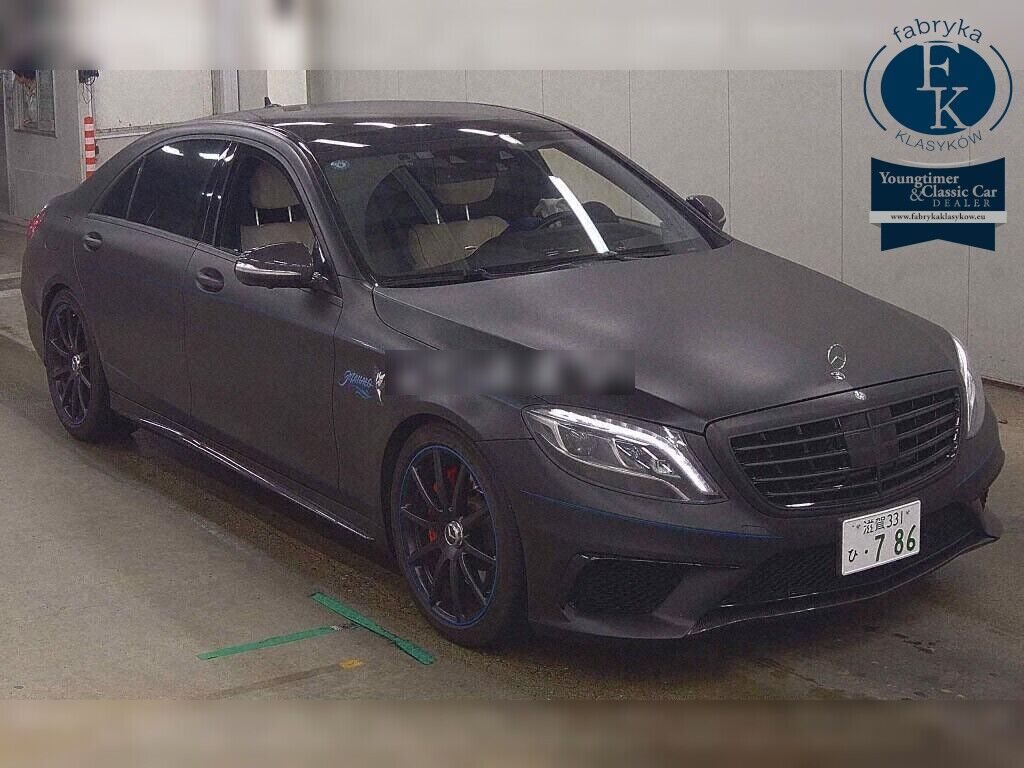 MERCEDES AMG S-CLASS 4D 4WD OTHERS 2014 - zdjęcie 3