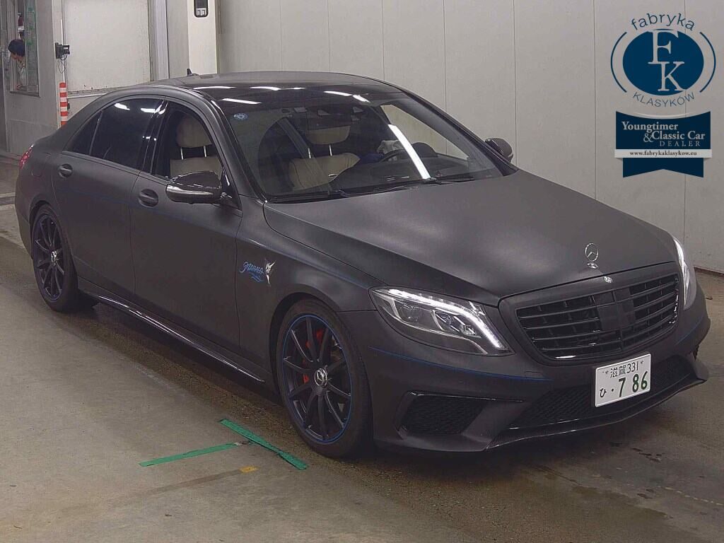 MERCEDES AMG S-CLASS 4D 4WD OTHERS 2014 - aukcja, lot 73345