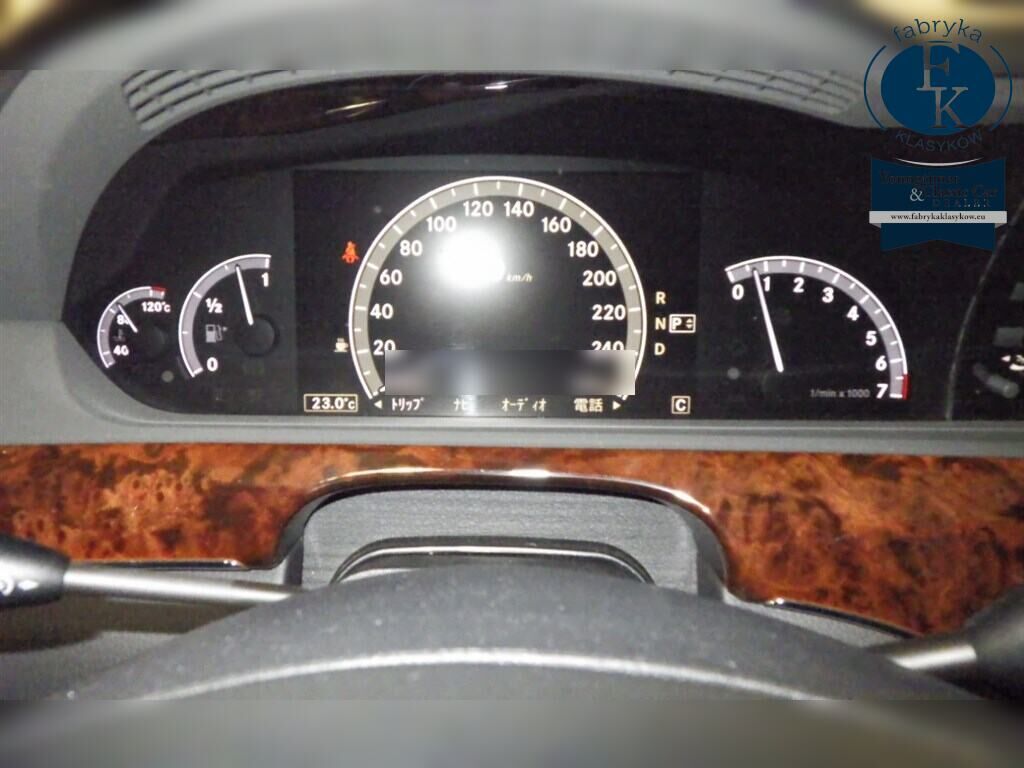 MERCEDES BENZ S-CLASS 4D S550 2009 - zdjęcie 8