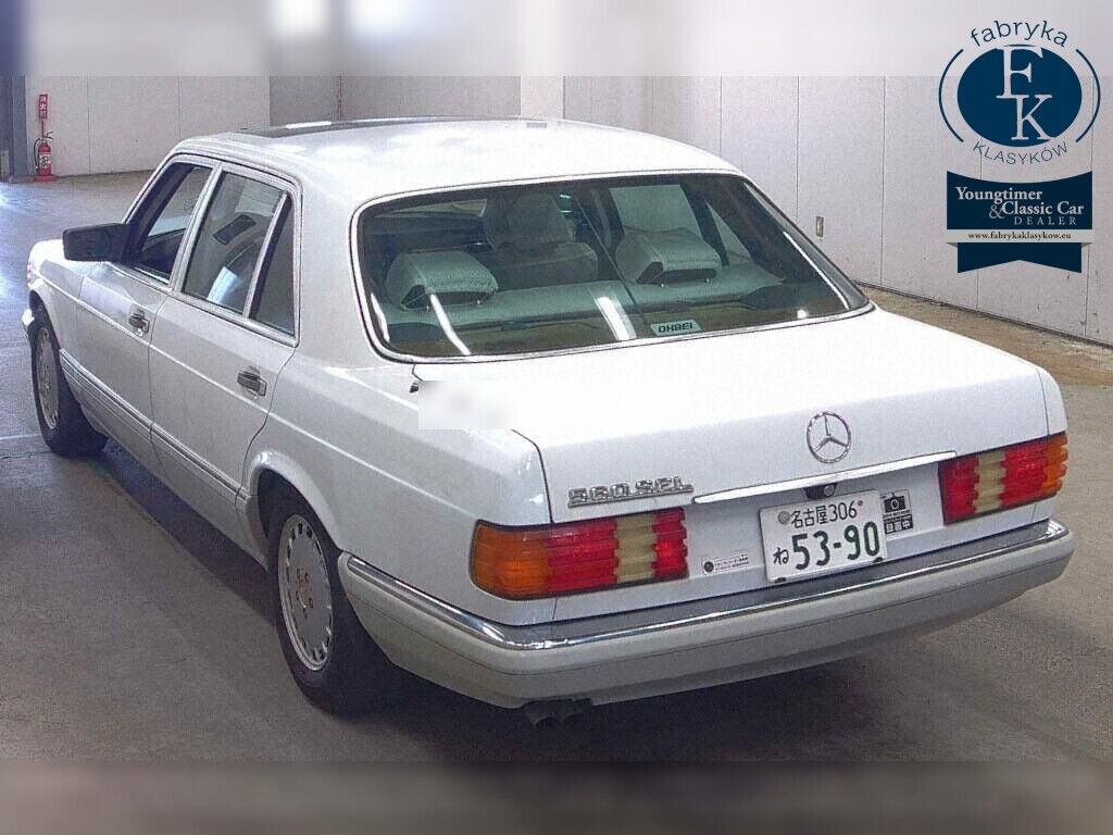 MERCEDES BENZ S-CLASS 4D 560SEL 1989 - zdjęcie 4