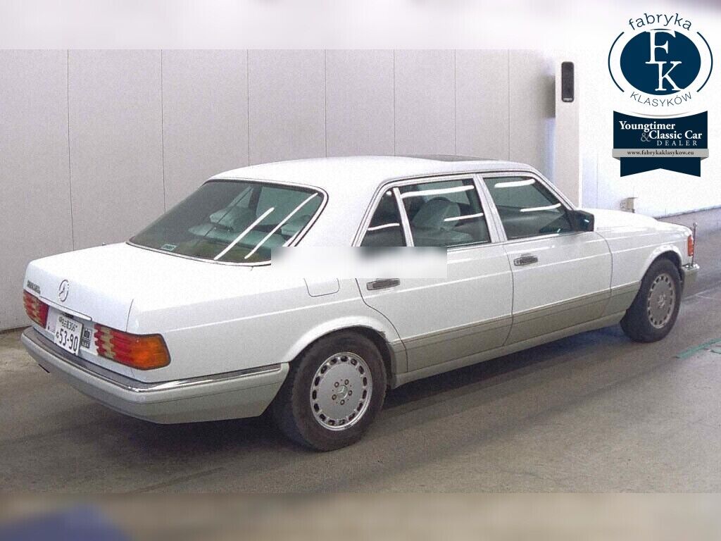 MERCEDES BENZ S-CLASS 4D 560SEL 1989 - zdjęcie 7