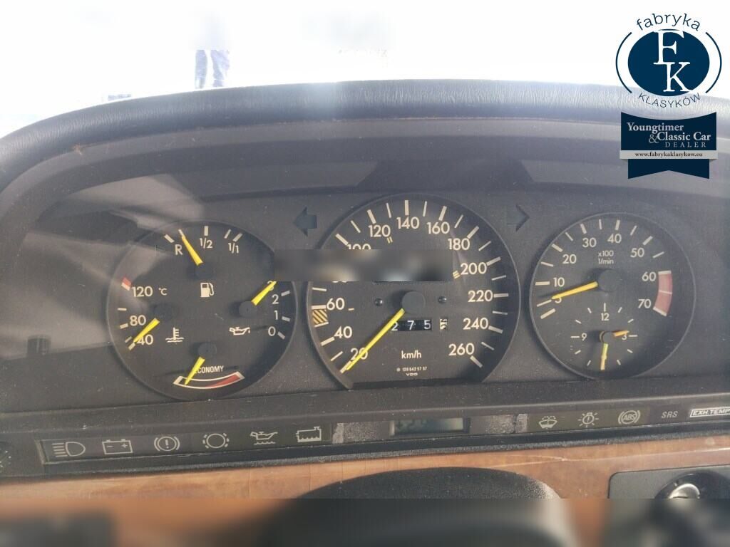 MERCEDES BENZ S-CLASS 4D 560SEL 1989 - zdjęcie 8