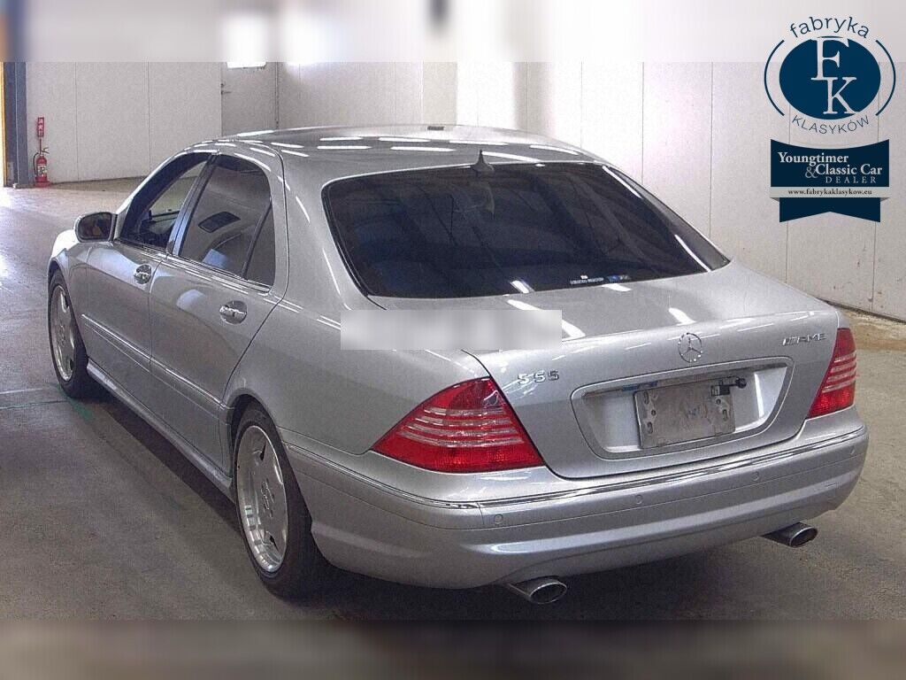 MERCEDES BENZ S-CLASS 4D S55L AMG 2001 - zdjęcie 4