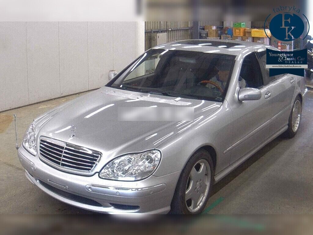 MERCEDES BENZ S-CLASS 4D S55L AMG 2001 - zdjęcie 6