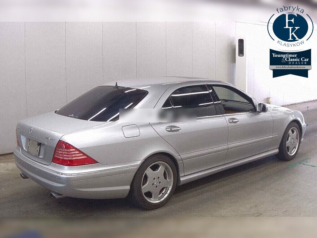 MERCEDES BENZ S-CLASS 4D S55L AMG 2001 - zdjęcie 7