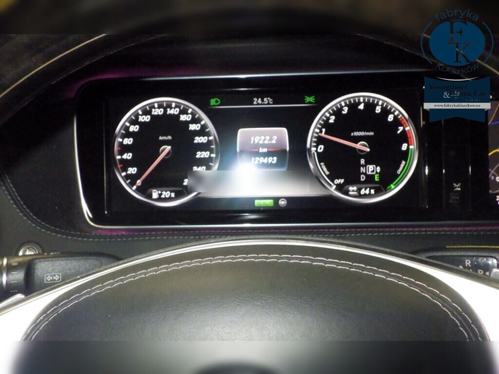 MERCEDES BENZ S-CLASS 4D S400 HYBRID AMG LINE 2014 - zdjęcie 8