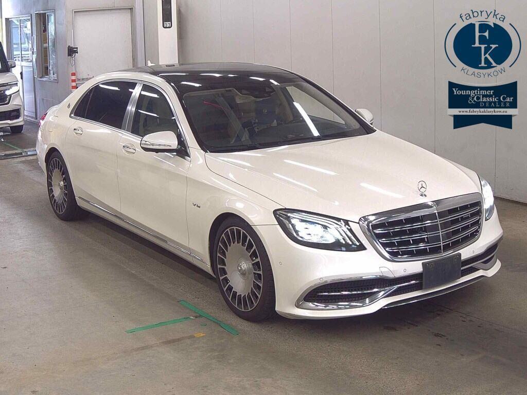 MERCEDES MAYBACH S-CLASS S650 FIRST CLASS PACKAGE 2018 - aukcja, lot 73753