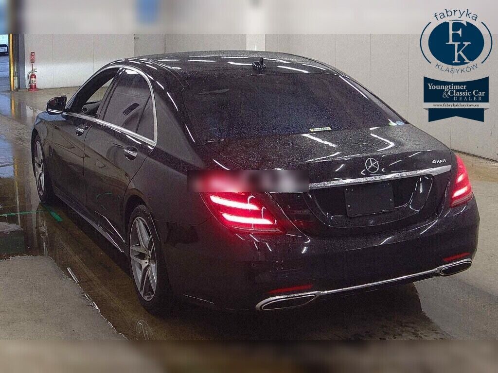 MERCEDES BENZ S-CLASS 4D 4WD OTHERS 2017 - zdjęcie 4