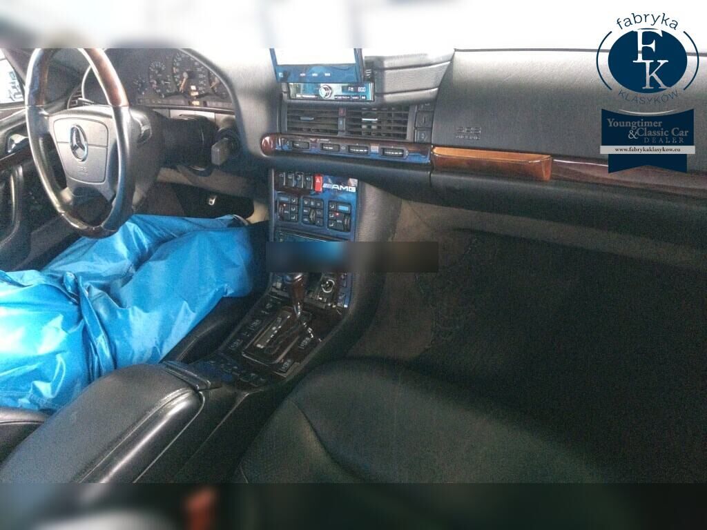 MERCEDES BENZ S-CLASS 4D 420SE 1996 - zdjęcie 5