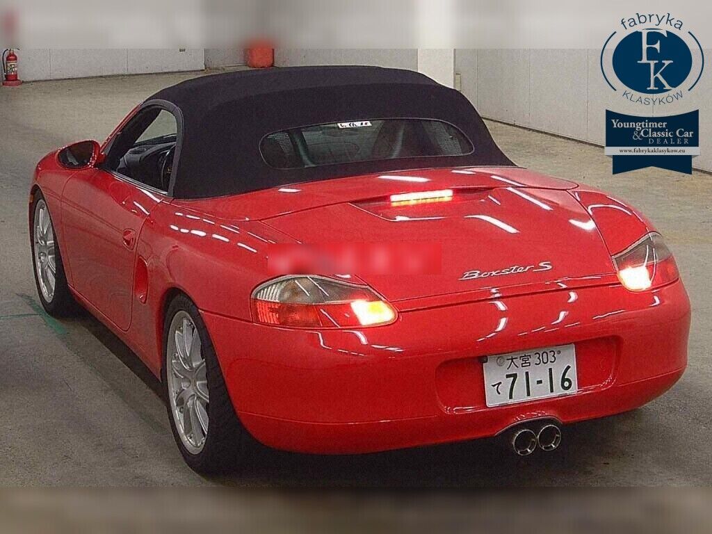PORSCHE BOXSTER BOXSTER S 2002 - zdjęcie 4