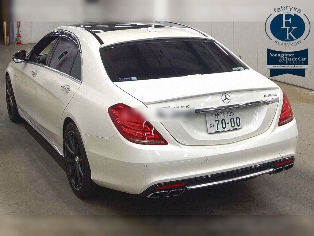 MERCEDES AMG S-CLASS 4D 4WD OTHERS 2014 - zdjęcie 4