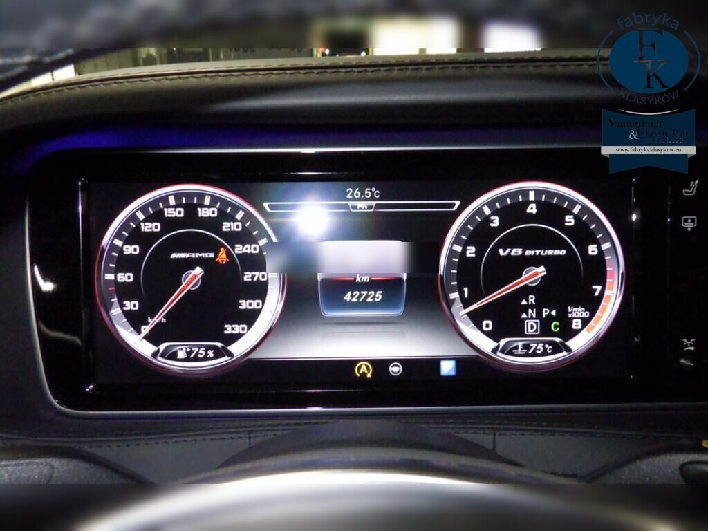 MERCEDES AMG S-CLASS 4D 4WD OTHERS 2014 - zdjęcie 8