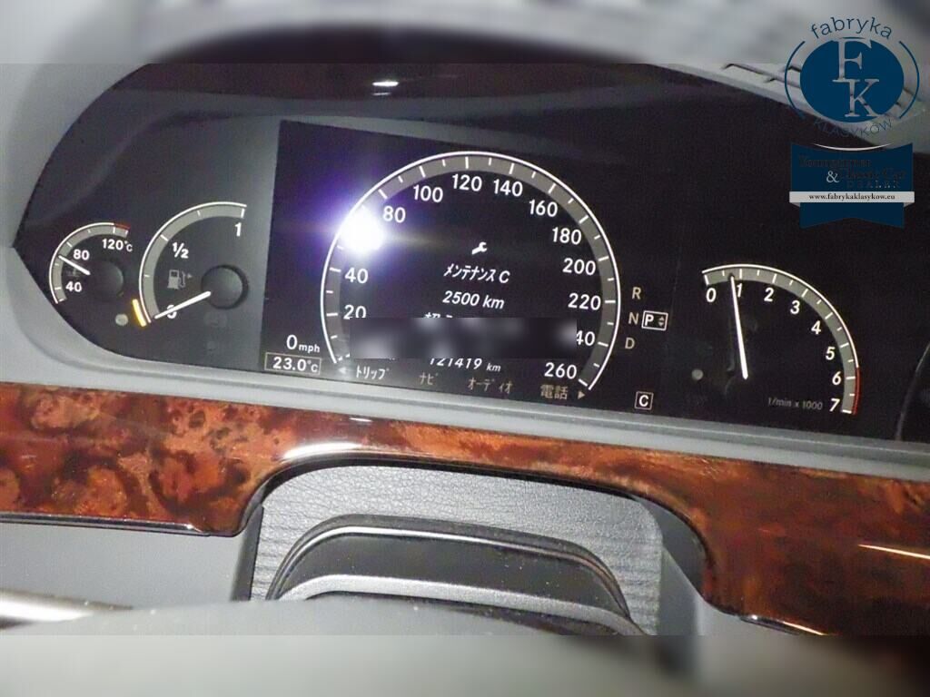 MERCEDES BENZ S-CLASS 4D S600 LONG 2007 - zdjęcie 8