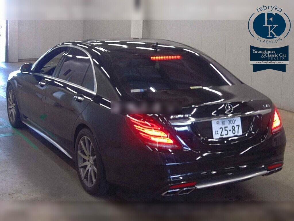 MERCEDES AMG S-CLASS 4D 4WD S63 4MATIC LONG 2017 - zdjęcie 4