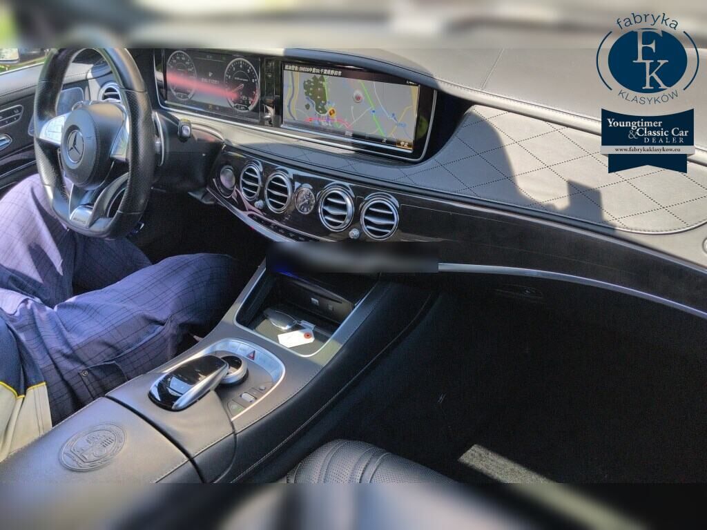 MERCEDES AMG S-CLASS 4D 4WD S63 4MATIC LONG 2017 - zdjęcie 5