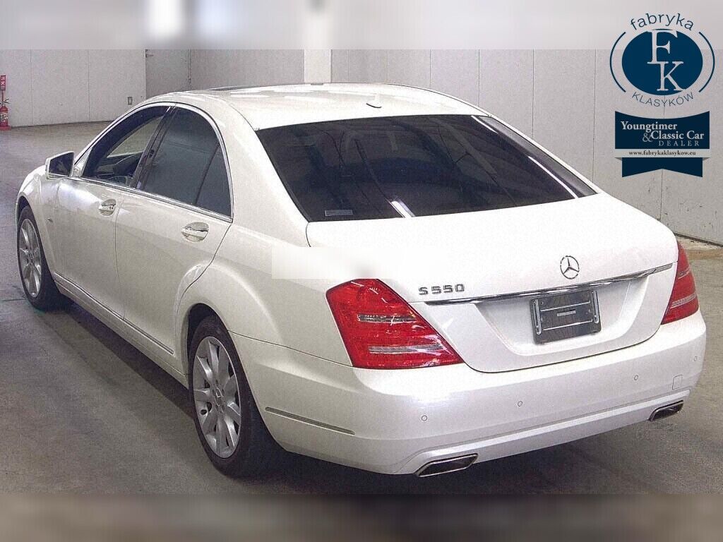 MERCEDES BENZ S-CLASS 4D S550 BLUEEFFICIENCY 2012 - zdjęcie 4