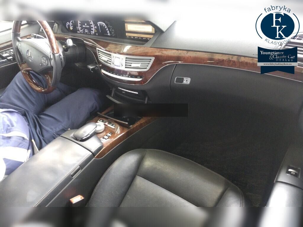 MERCEDES BENZ S-CLASS 4D S550 BLUEEFFICIENCY 2012 - zdjęcie 5