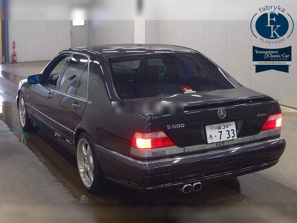 MERCEDES BENZ S-CLASS 4D 420SE 1996 - zdjęcie 4