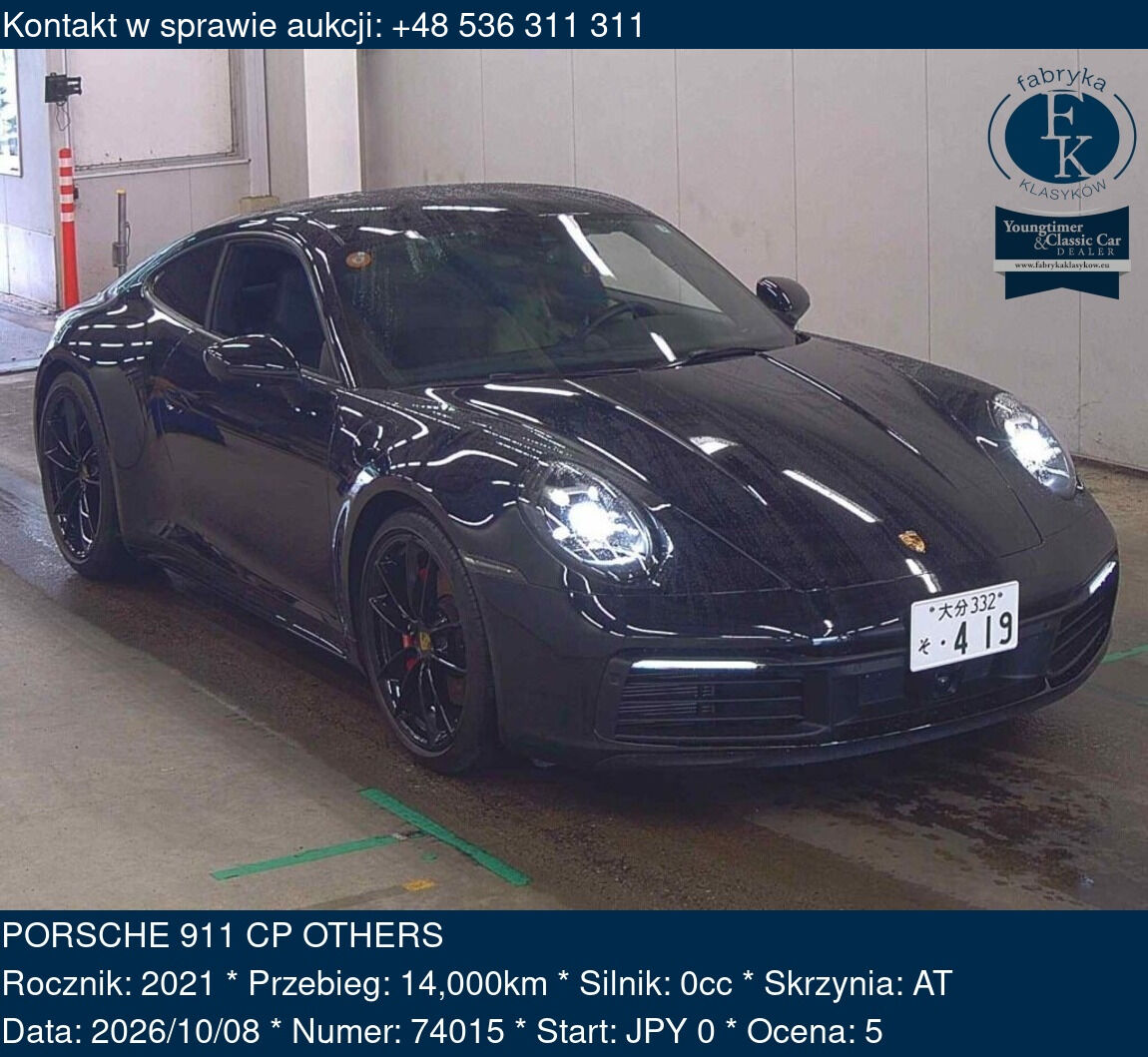 PORSCHE 911 CP OTHERS 2021 - zdjęcie 2