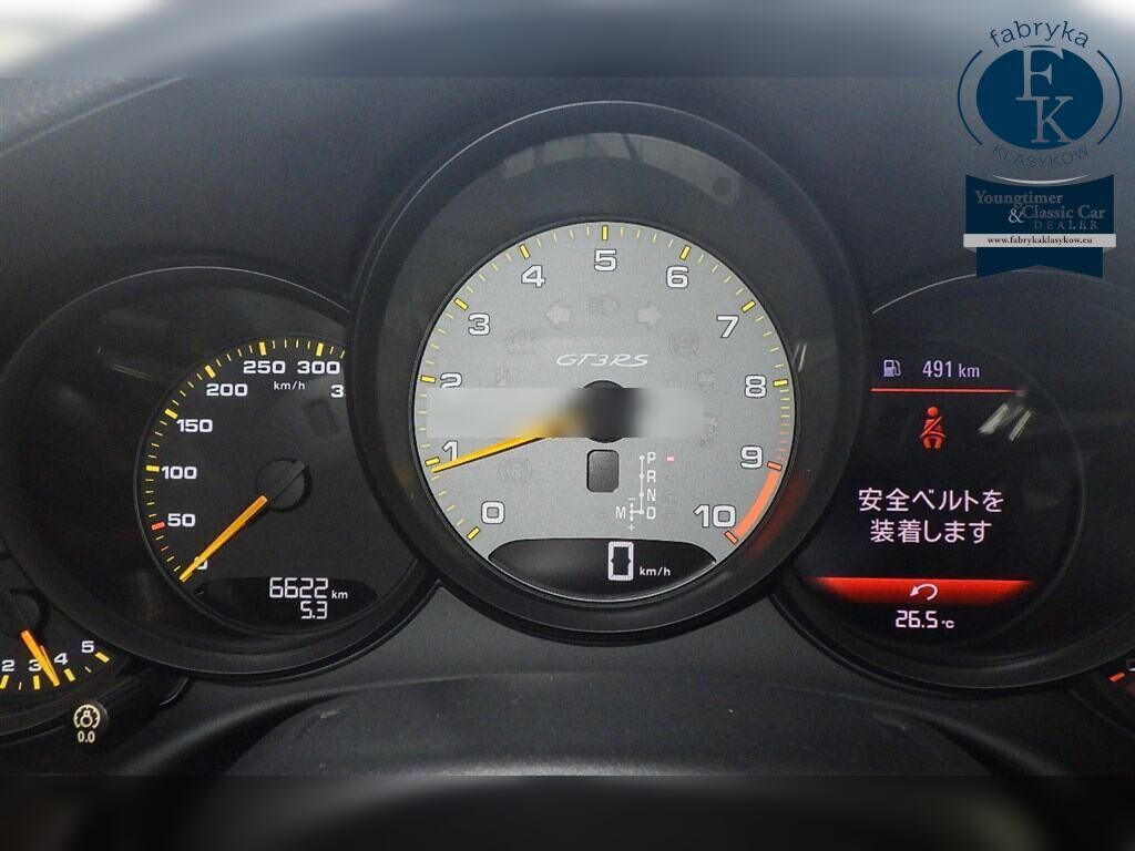 PORSCHE 911 CP 911 GT3 RS SPORT CHRONO PACKAGE 2019 - zdjęcie 8