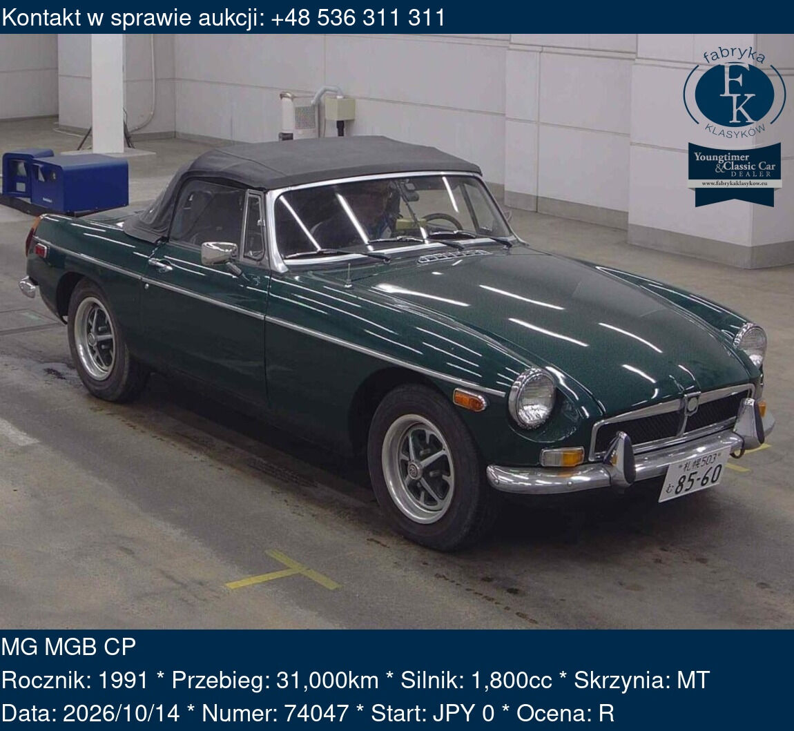 MG MGB CP 1991 - zdjęcie 2