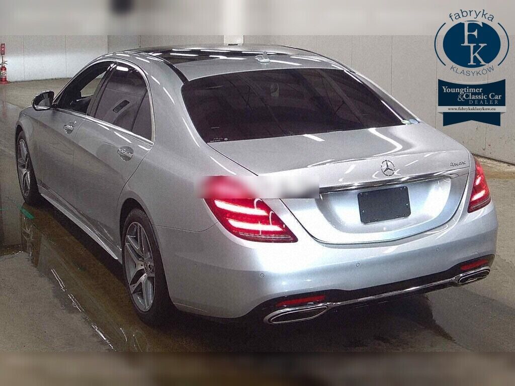 MERCEDES BENZ S-CLASS 4D 4WD OTHERS 2019 - zdjęcie 4