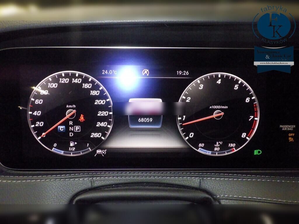 MERCEDES BENZ S-CLASS 4D 4WD OTHERS 2019 - zdjęcie 8