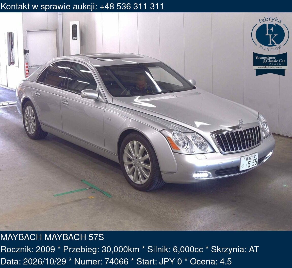 MAYBACH MAYBACH 57S 2009 - zdjęcie 2