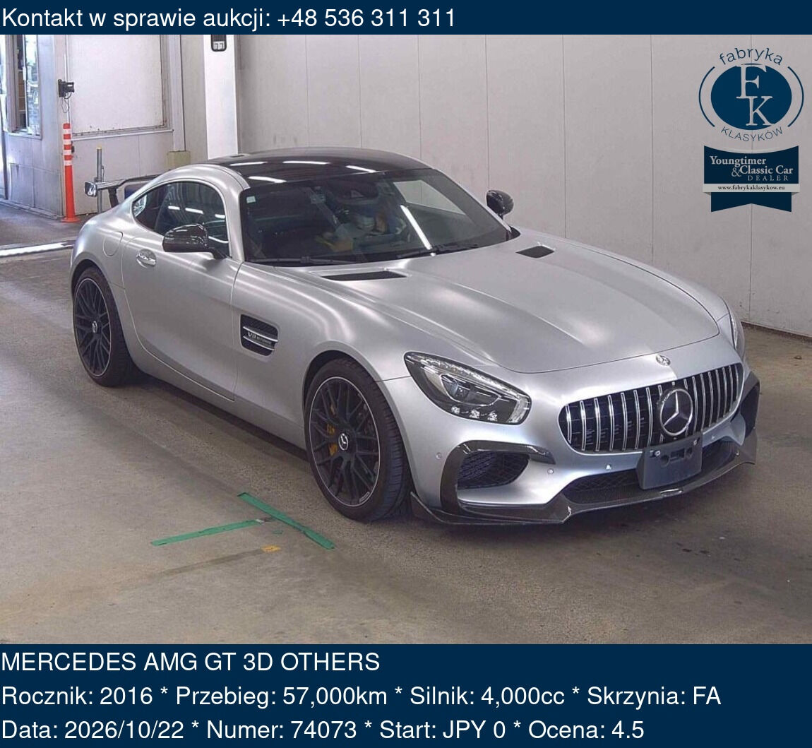 MERCEDES AMG GT 3D OTHERS 2016 - zdjęcie 2