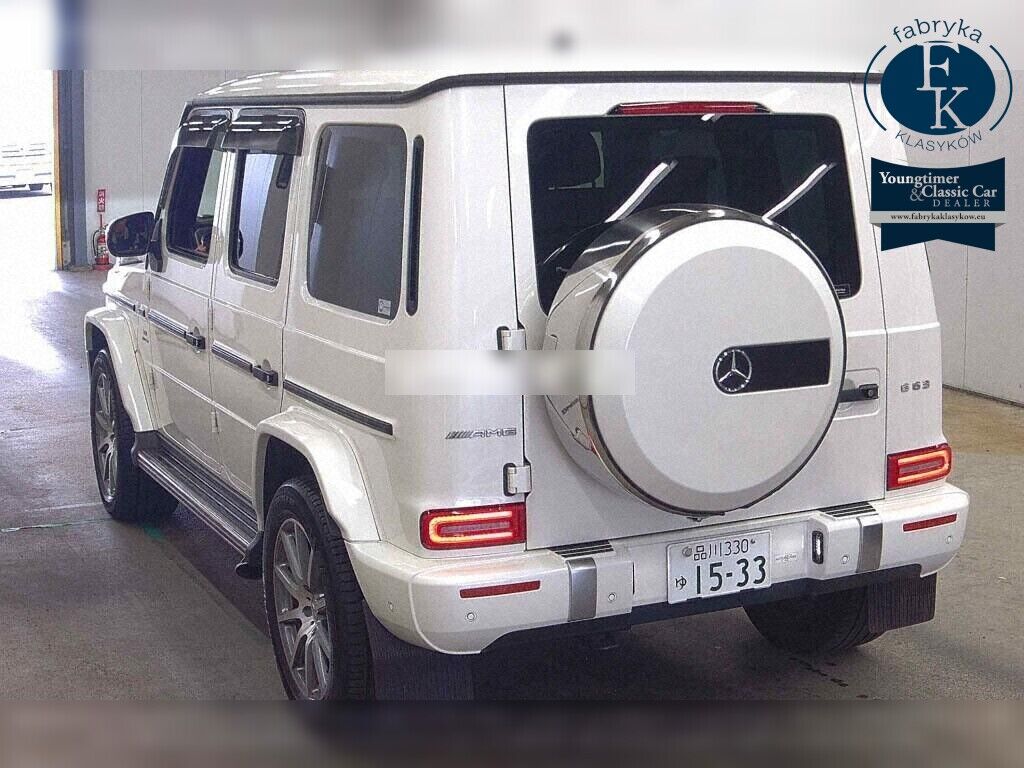 MERCEDES AMG G-CLASS 4WD G63 2018 - zdjęcie 4