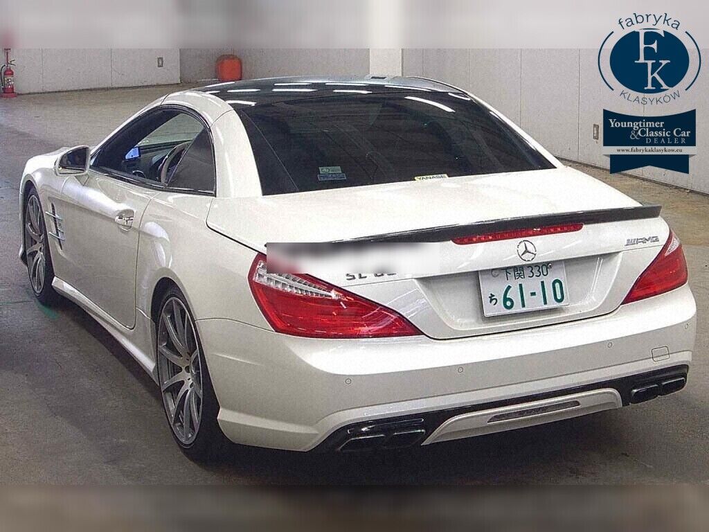 MERCEDES BENZ SL OP SL63 AMG 2012 - zdjęcie 4