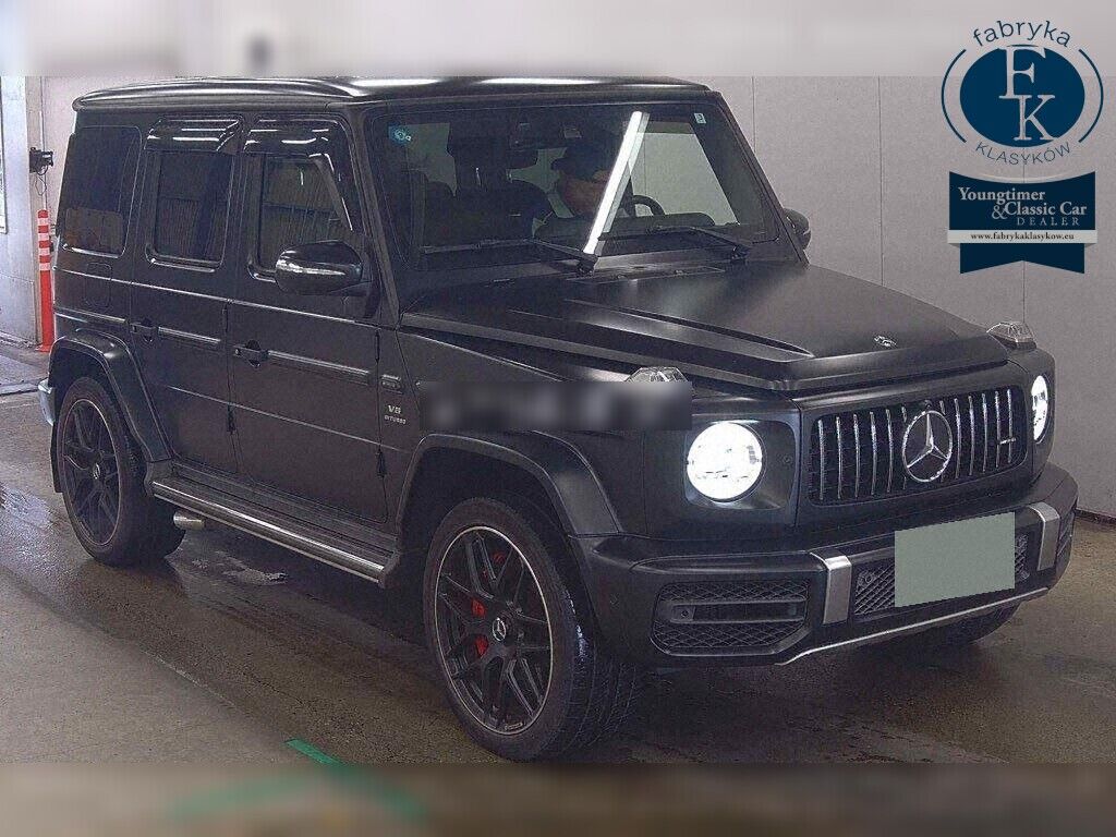 MERCEDES AMG G-CLASS 4WD G63 EDITION MATT BLACK 2019 - zdjęcie 3
