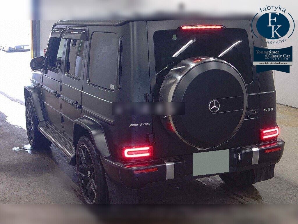 MERCEDES AMG G-CLASS 4WD G63 EDITION MATT BLACK 2019 - zdjęcie 4