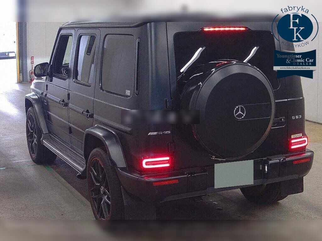 MERCEDES AMG G-CLASS 4WD G63 EDITION 1 2018 - zdjęcie 4