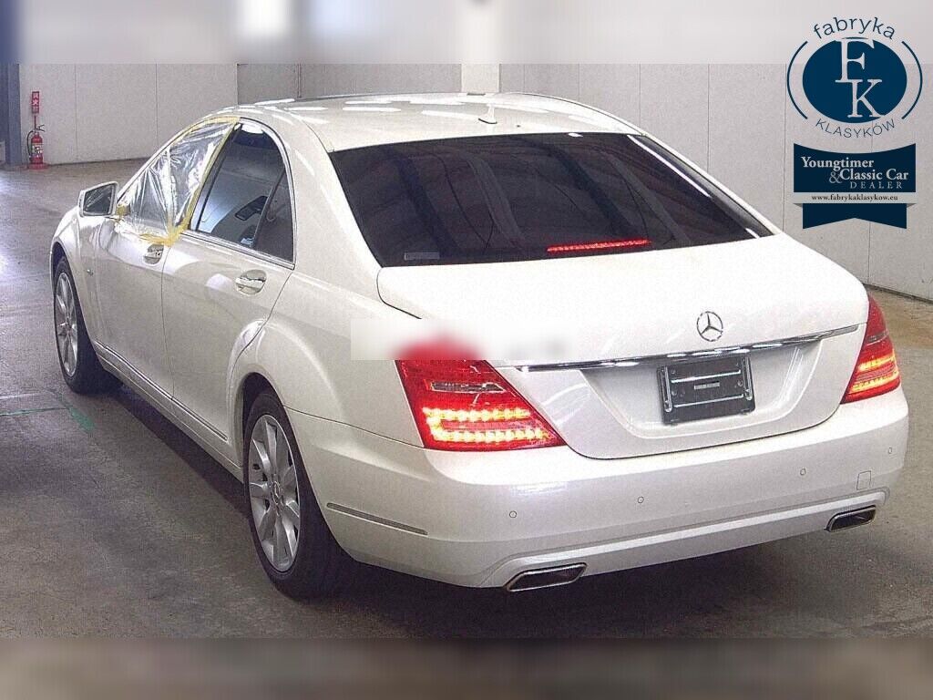 MERCEDES BENZ S-CLASS 4D S550 BLUEEFFICIENCY 2012 - zdjęcie 4