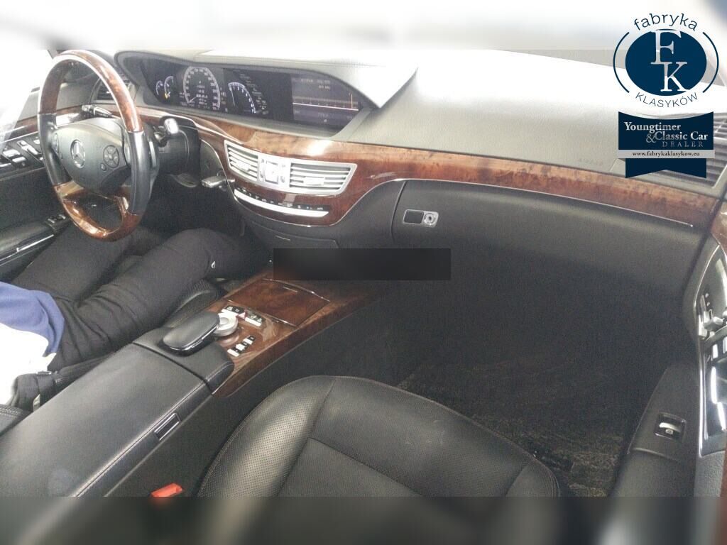 MERCEDES BENZ S-CLASS 4D S550 BLUEEFFICIENCY 2012 - zdjęcie 5