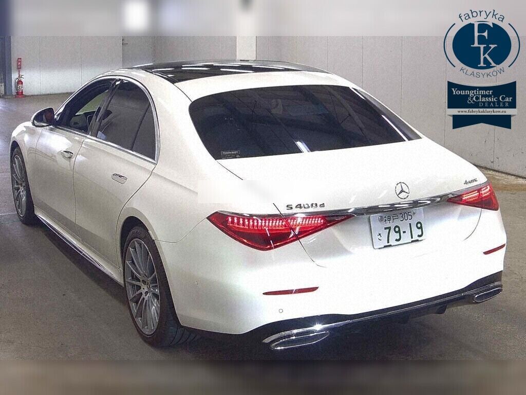 MERCEDES BENZ S-CLASS 4D 4WD S400D 4MATIC AMG LINE 2022 - zdjęcie 4