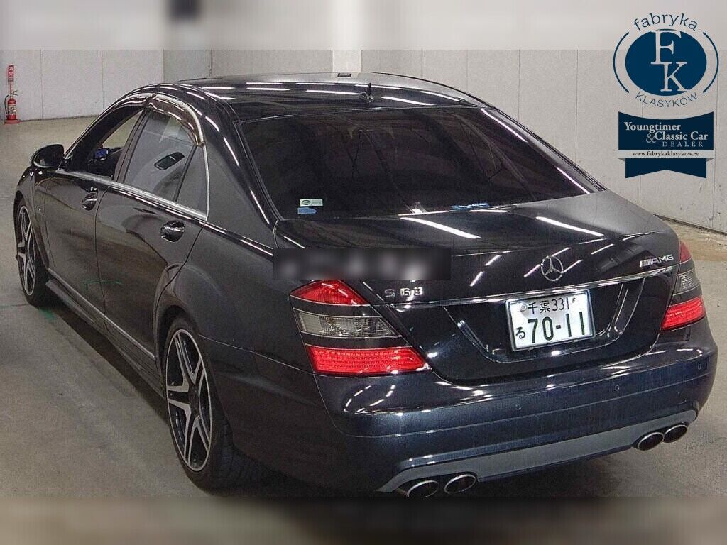 MERCEDES BENZ S-CLASS 4D S63 AMG LONG 2007 - zdjęcie 4