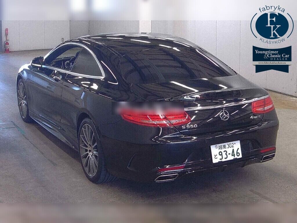 MERCEDES BENZ S-CLASS CP 4WD S550 4MATIC COUPE AMG LINE 2016 - zdjęcie 4