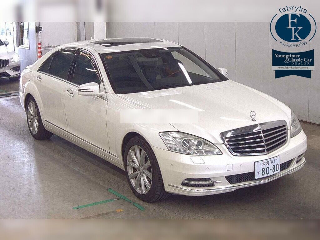 MERCEDES BENZ S-CLASS 4D S550 LONG 2010 - zdjęcie 3