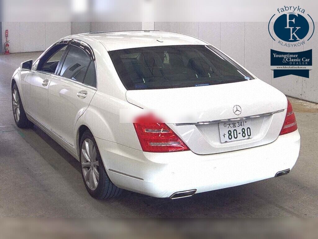MERCEDES BENZ S-CLASS 4D S550 LONG 2010 - zdjęcie 4