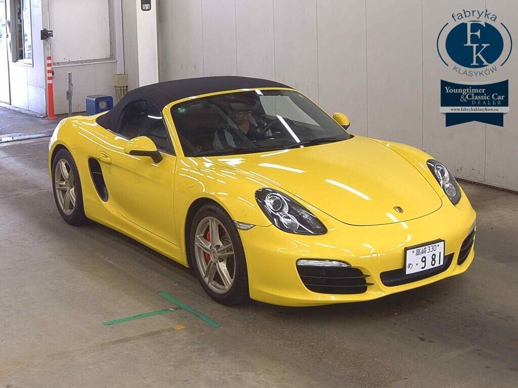 PORSCHE BOXSTER BOXSTER S 2013 - aukcja, lot 75050