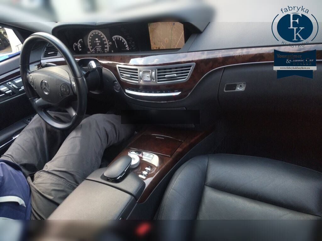 MERCEDES BENZ S-CLASS 4D S350 BLUEEFFICIENCY 2012 - zdjęcie 5