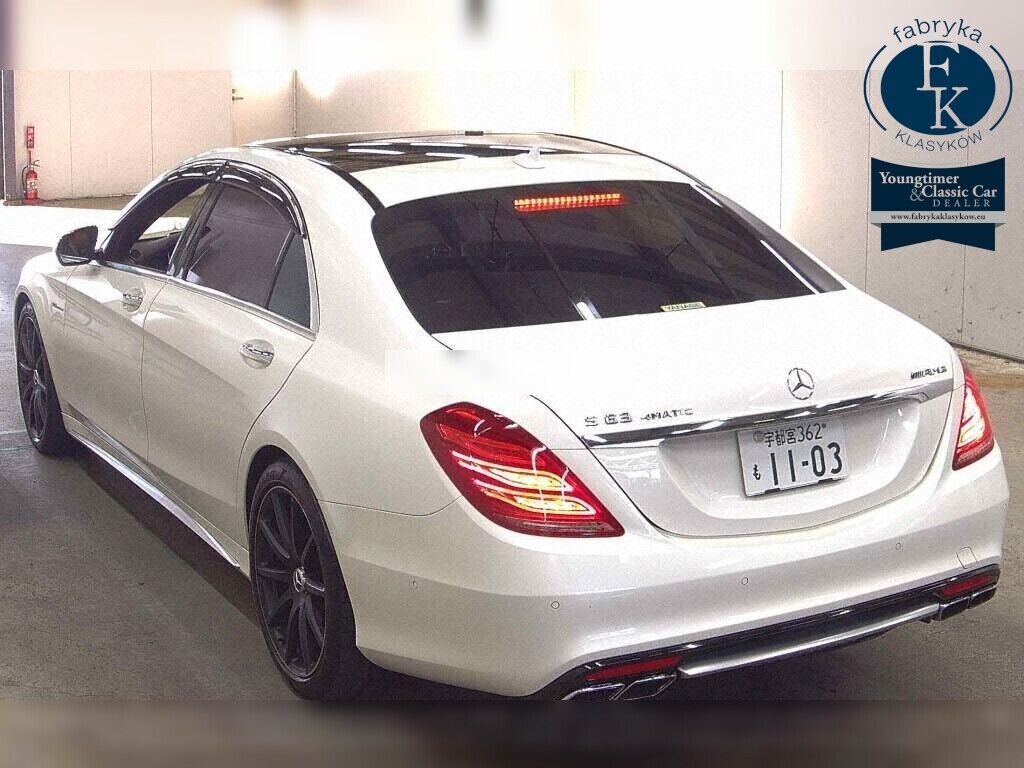 MERCEDES AMG S-CLASS 4D 4WD OTHERS 2015 - zdjęcie 4