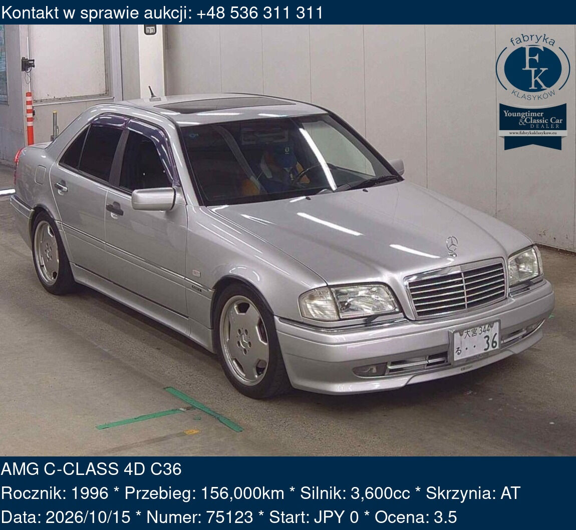 AMG C-CLASS 4D C36 1996 - zdjęcie 2