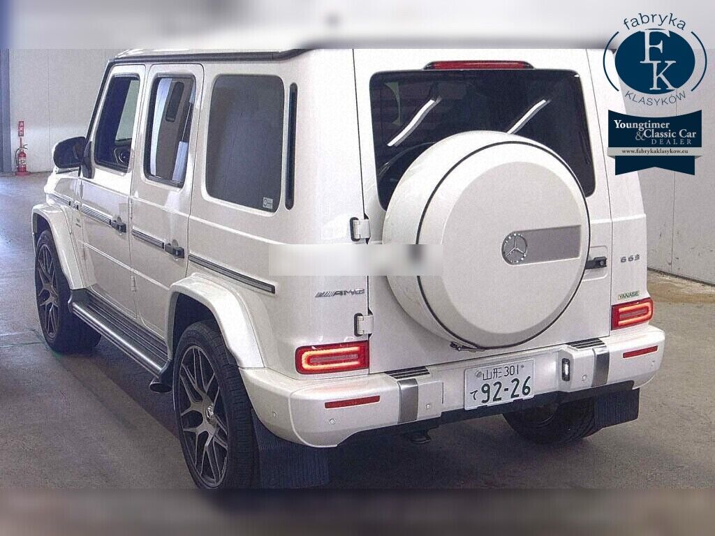 MERCEDES AMG G-CLASS 4WD G63 STRONGER THAN TIME EDITION 2020 - zdjęcie 4