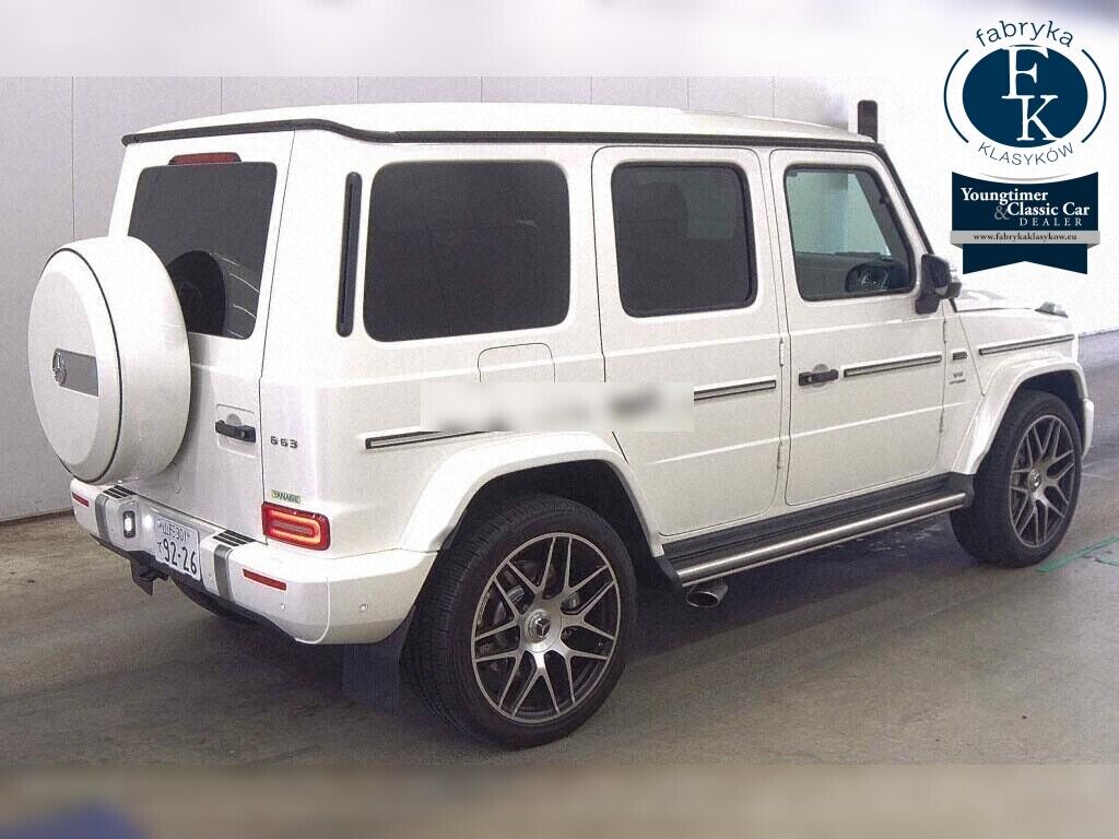 MERCEDES AMG G-CLASS 4WD G63 STRONGER THAN TIME EDITION 2020 - zdjęcie 7